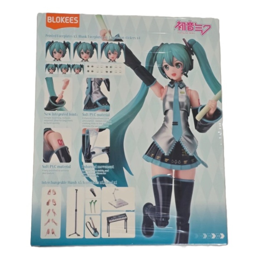 Blokees Hatsune Miku Fantastics Series Official Outfit Figure Model Kit73502 NIB - Picture 2 of 4